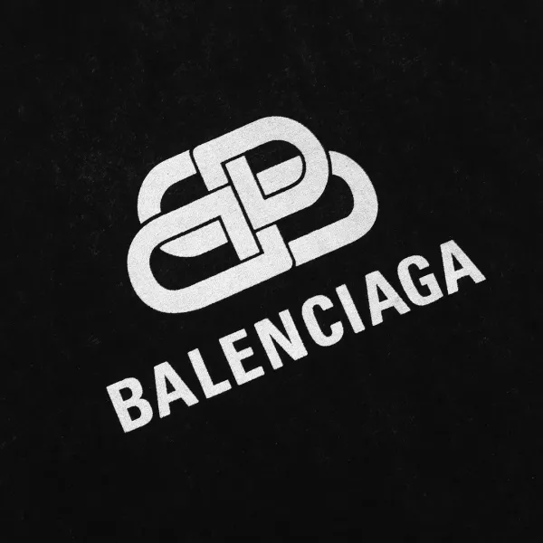【2026】BALENCIAGA バレンシアガの新型のバックルのプリントロゴのプリントの半袖 Tシャツ 【2026】BALENCIAGA バレンシアガの新型のバックルのプリントロゴのプリントの半袖 Tシャツ