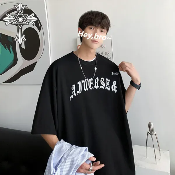 【2026】chrome hearts/クロムハーツサンスクリットカジュアル半袖 ゆったり男女カップルTシャツです 【2026】chrome hearts/クロムハーツサンスクリットカジュアル半袖 ゆったり男女カップルTシャツです