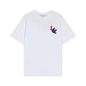 【2026】Off-White(オフホワイト) 半袖シャツ Tシャツ 落書き矢じり 油絵 100%純綿生地 快適 通気性が良い シンプルの風格 かっこいい 白 黒 男女兼用 【2026】Off-White(オフホワイト) 半袖シャツ Tシャツ 落書き矢じり 油絵 100%純綿生地 快適 通気性が良い シンプルの風格 かっこいい 白 黒 男女兼用