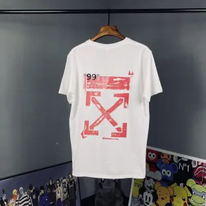 【2026】Off-White(オフホワイト) 半袖シャツ Tシャツ プリント 100%純綿生地 快適 通気性が良い シンプルの風格 かっこいい 白 男女兼用 【2026】Off-White(オフホワイト) 半袖シャツ Tシャツ プリント 100%純綿生地 快適 通気性が良い シンプルの風格 かっこいい 白 男女兼用