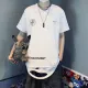 【2026】Off-White(オフホワイト)  　半袖シャツ　Tシャツ   プリント　100％純綿生地　快適　通気性が良い　シンプルの風格　かっこいい　白　男女兼用