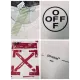 【2026】Off-White(オフホワイト)  　半袖シャツ　Tシャツ   プリント　100％純綿生地　快適　通気性が良い　シンプルの風格　かっこいい　白　男女兼用