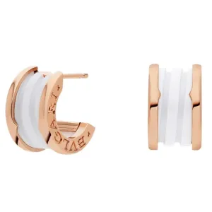 【2026】BVLGARI ブルガリ イヤリング ビーゼロワン ピンクゴールド