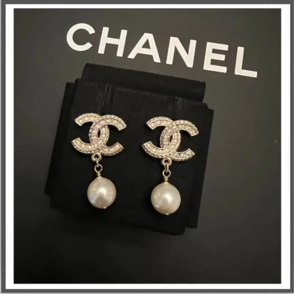 【2026】【パール付CHANEL★★】シャネル☆ピアス☆