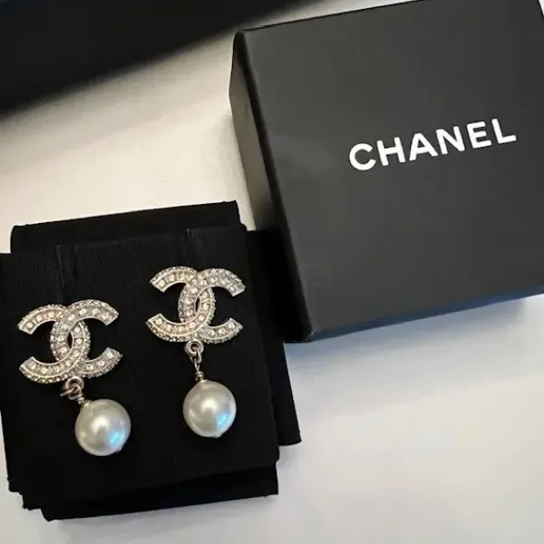 【2026】【パール付CHANEL★★】シャネル☆ピアス☆