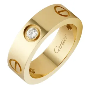 【2026】【Cartier】カルティエ LOVE RING, 3 DIAMONDS リング、ダイヤモンド3個 【2026】【Cartier】カルティエ LOVE RING, 3 DIAMONDS リング、ダイヤモンド3個