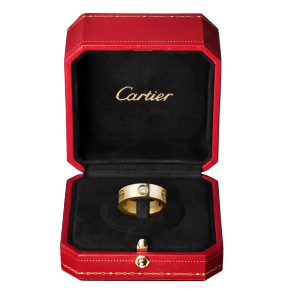 【2026】【Cartier】カルティエ LOVE RING, 3 DIAMONDS リング、ダイヤモンド3個