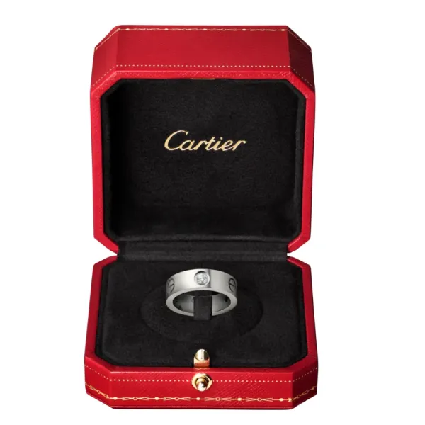 【2026】【Cartier】カルティエ LOVE RING, 3 DIAMONDS リング、ダイヤモンド3個