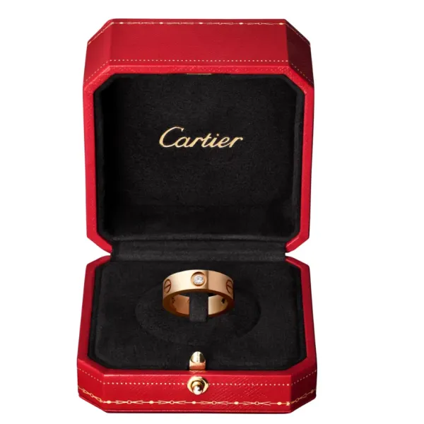 【2026】【Cartier】カルティエ LOVE RING, 3 DIAMONDS リング、ダイヤモンド3個