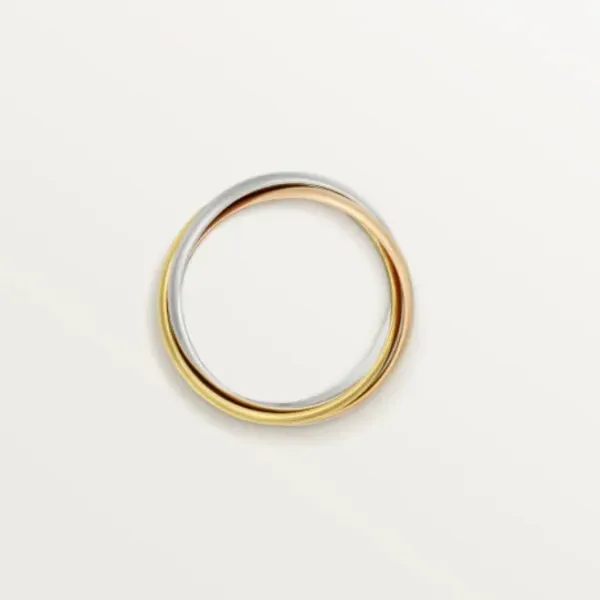 【2026】【Cartier】カルティエ トリニティ リング 2色 男女兼用 【2026】【Cartier】カルティエ トリニティ リング 2色 男女兼用
