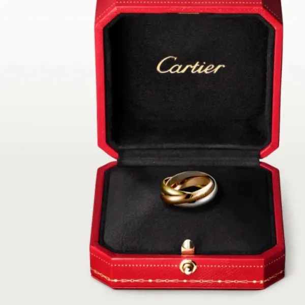 【2026】【Cartier】カルティエ トリニティ リング 2色 男女兼用 【2026】【Cartier】カルティエ トリニティ リング 2色 男女兼用