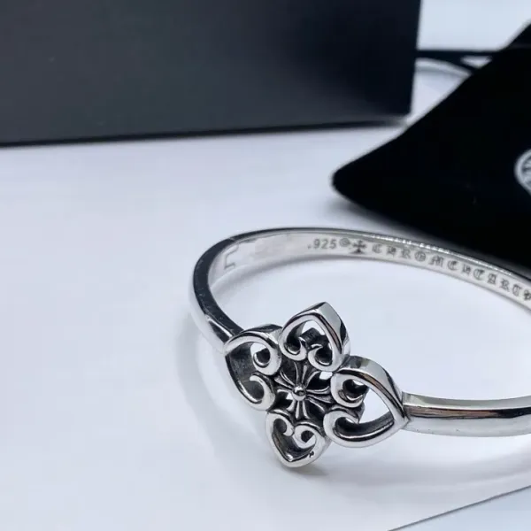 【2026】【Chrome Hearts】  男性と女性のためのクロエハートファッションパーソナリティリング