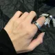【2026】【Chrome Hearts】 男性と女性のためのクロエハートファッションパーソナリティリング 【2026】【Chrome Hearts】 男性と女性のためのクロエハートファッションパーソナリティリング