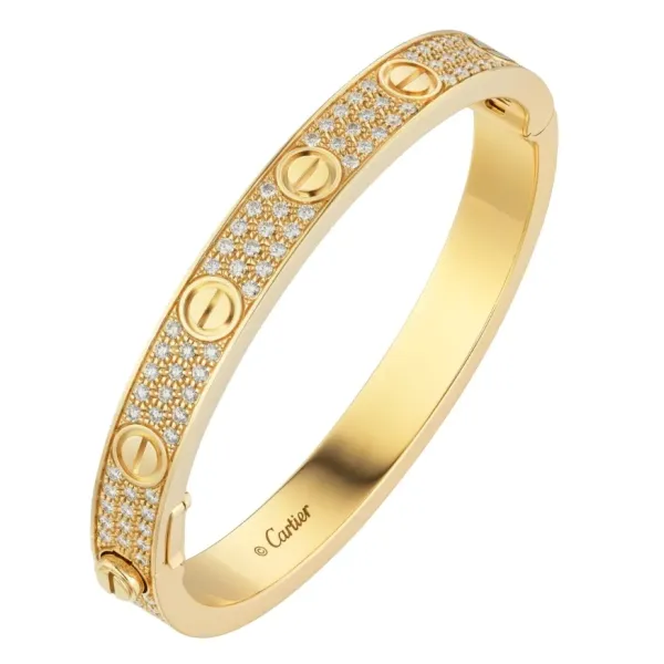 【2026】【Cartier】カルティエ LOVE BRACELET, DIAMOND-PAVED ブレスレット、パヴェダイヤモンド 【2026】【Cartier】カルティエ LOVE BRACELET, DIAMOND-PAVED ブレスレット、パヴェダイヤモンド