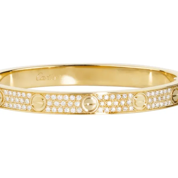 【2026】【Cartier】カルティエ LOVE BRACELET, DIAMOND-PAVED ブレスレット、パヴェダイヤモンド 【2026】【Cartier】カルティエ LOVE BRACELET, DIAMOND-PAVED ブレスレット、パヴェダイヤモンド