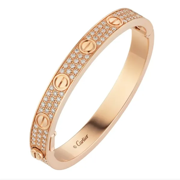 【2026】【Cartier】カルティエ LOVE BRACELET, DIAMOND-PAVED ブレスレット、パヴェダイヤモンド 【2026】【Cartier】カルティエ LOVE BRACELET, DIAMOND-PAVED ブレスレット、パヴェダイヤモンド