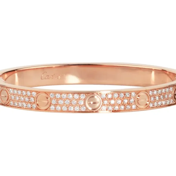 【2026】【Cartier】カルティエ LOVE BRACELET, DIAMOND-PAVED ブレスレット、パヴェダイヤモンド 【2026】【Cartier】カルティエ LOVE BRACELET, DIAMOND-PAVED ブレスレット、パヴェダイヤモンド