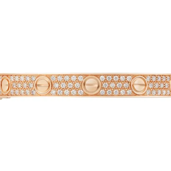 【2026】【Cartier】カルティエ LOVE BRACELET, DIAMOND-PAVED ブレスレット、パヴェダイヤモンド 【2026】【Cartier】カルティエ LOVE BRACELET, DIAMOND-PAVED ブレスレット、パヴェダイヤモンド