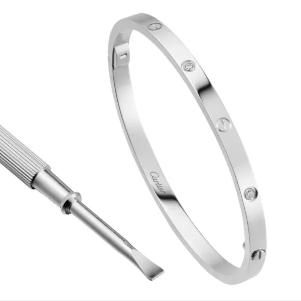 【2026】【Cartier】カルティエ LOVE BRACELET, SMALL MODEL, 6 DIAMONDS ブレスレット、SM、ダイヤモンド6個