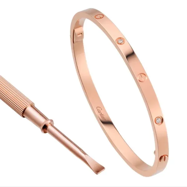 【2026】【Cartier】カルティエ LOVE BRACELET, SMALL MODEL, 6 DIAMONDS ブレスレット、SM、ダイヤモンド6個