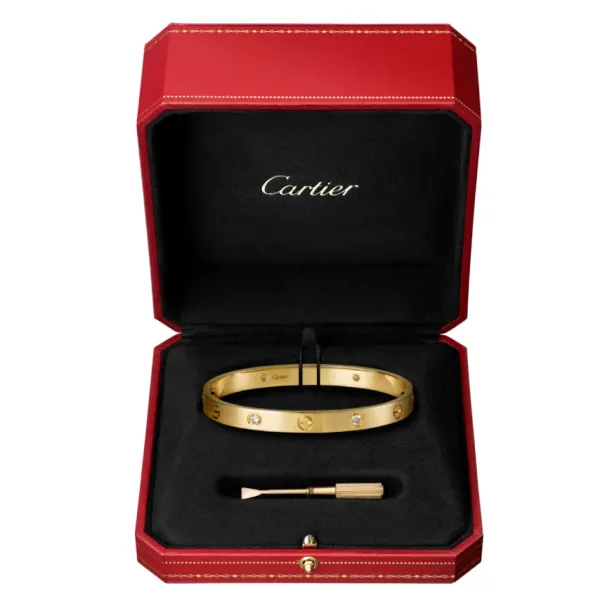 【2026】【Cartier】カルティエ LOVE BRACELET, 4 DIAMONDS ブレスレット、ダイヤモンド4個 【2026】【Cartier】カルティエ LOVE BRACELET, 4 DIAMONDS ブレスレット、ダイヤモンド4個