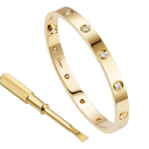 【2026】【Cartier】カルティエ LOVE BRACELET, 10 DIAMONDS ブレスレット、ダイヤモンド10個 【2026】【Cartier】カルティエ LOVE BRACELET, 10 DIAMONDS ブレスレット、ダイヤモンド10個