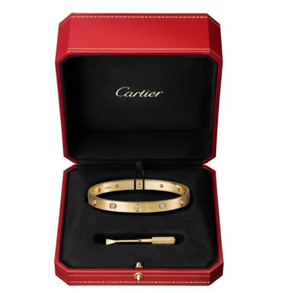 【2026】【Cartier】カルティエ LOVE BRACELET, 10 DIAMONDS ブレスレット、ダイヤモンド10個 【2026】【Cartier】カルティエ LOVE BRACELET, 10 DIAMONDS ブレスレット、ダイヤモンド10個