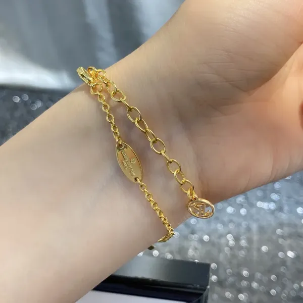 【2026】LV【 LOUIS VUITTON】ブレスレット、ファッションシンプルなスタイル