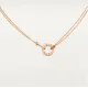 【2026】【Cartier】 LOVE ネックレス 18Kゴールド ダイヤモンド2個 【2026】【Cartier】 LOVE ネックレス 18Kゴールド ダイヤモンド2個