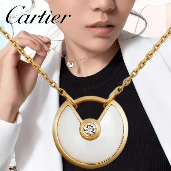 【2026】Cartier 大人気★即納【カルティエ】アミュレットドゥ ネックレス XS