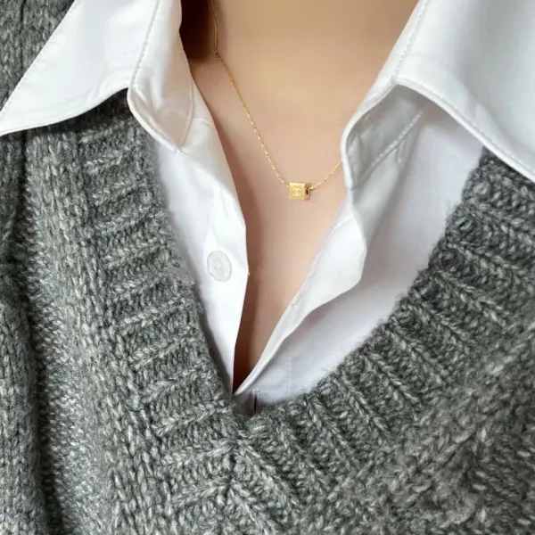 【2026】【CHANEL】ネックレス、新しいネックレス万能シンプルファッションオーナメント 【2026】【CHANEL】ネックレス、新しいネックレス万能シンプルファッションオーナメント