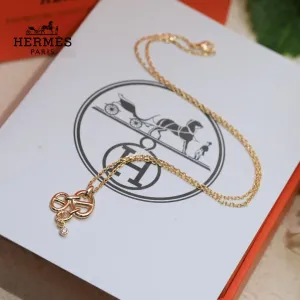 【2026】【HERMES 】ネックレス、新しいネックレス万能シンプルファッションオーナメント 【2026】【HERMES 】ネックレス、新しいネックレス万能シンプルファッションオーナメント