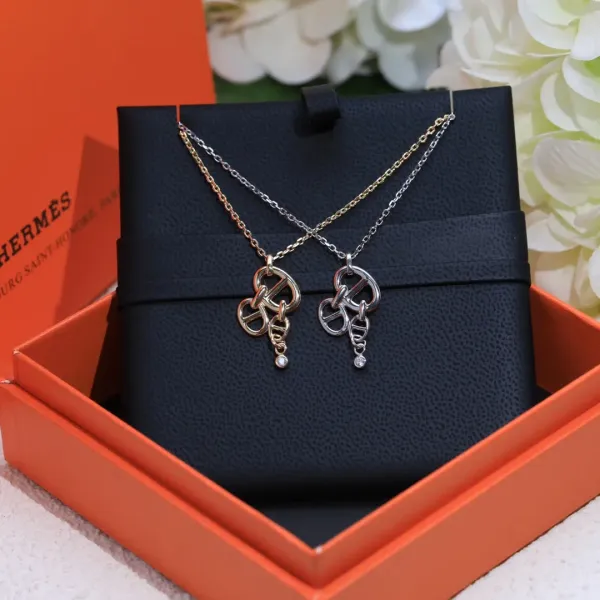 【2026】【HERMES 】ネックレス、新しいネックレス万能シンプルファッションオーナメント 【2026】【HERMES 】ネックレス、新しいネックレス万能シンプルファッションオーナメント