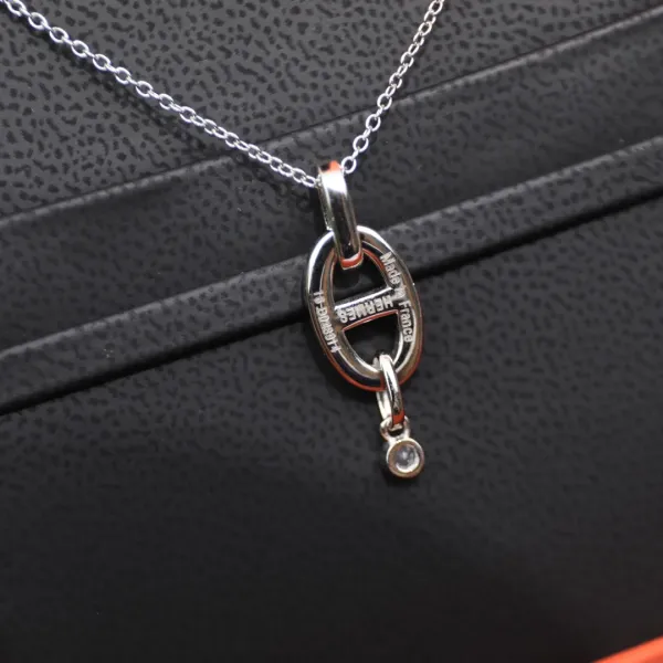 【2026】【HERMES 】ネックレス、新しいネックレス万能シンプルファッションオーナメント 【2026】【HERMES 】ネックレス、新しいネックレス万能シンプルファッションオーナメント