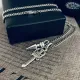 【2026】【Chrome Hearts】ネックレス、新しいネックレス万能シンプルファッションオーナメント 男女兼用