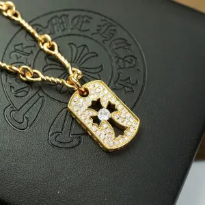 【2026】【Chrome Hearts】ネックレス、新しいネックレス万能シンプルファッションオーナメント   男女兼用