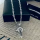 【2026】【CHROME HEARTS】ネックレス、新しいネックレス万能シンプルファッションオーナメント
