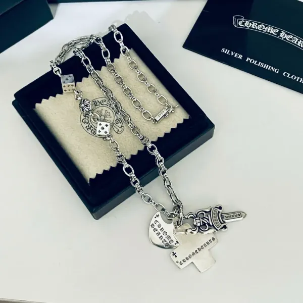 【2026】【Chrome Hearts】ネックレス、新しいネックレス万能シンプルファッションオーナメント 【2026】【Chrome Hearts】ネックレス、新しいネックレス万能シンプルファッションオーナメント