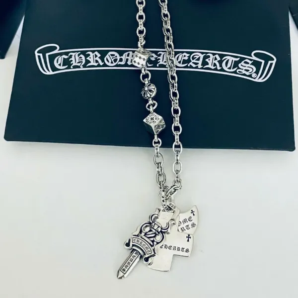 【2026】【Chrome Hearts】ネックレス、新しいネックレス万能シンプルファッションオーナメント 【2026】【Chrome Hearts】ネックレス、新しいネックレス万能シンプルファッションオーナメント