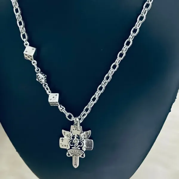 【2026】【Chrome Hearts】ネックレス、新しいネックレス万能シンプルファッションオーナメント 【2026】【Chrome Hearts】ネックレス、新しいネックレス万能シンプルファッションオーナメント