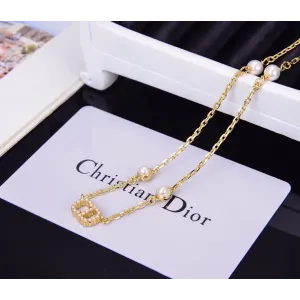 【2026】【 DIOR】ネックレス、新しいネックレス万能シンプルファッションオーナメント