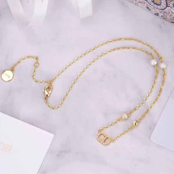 【2026】【 DIOR】ネックレス、新しいネックレス万能シンプルファッションオーナメント 【2026】【 DIOR】ネックレス、新しいネックレス万能シンプルファッションオーナメント