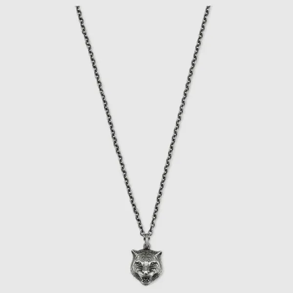【2026】GUCCI タイガーヘッドシルバーネックレス 【2026】GUCCI タイガーヘッドシルバーネックレス