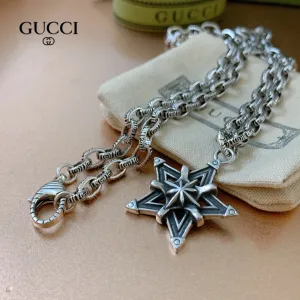 【2026】【GUCCI】ネックレス、新しいネックレス万能シンプルファッションオーナメント 【2026】【GUCCI】ネックレス、新しいネックレス万能シンプルファッションオーナメント