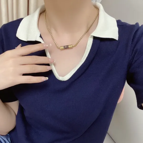 【2026】【 LOUIS VUITTON】ネックレス、新しいネックレス万能シンプルファッションオーナメント 【2026】【 LOUIS VUITTON】ネックレス、新しいネックレス万能シンプルファッションオーナメント