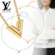 【2026】【Louis Vuitton】ネックレス・エセンシャル V ロゴ 【2026】【Louis Vuitton】ネックレス・エセンシャル V ロゴ