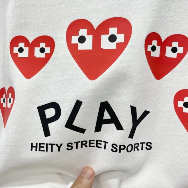 【COMME DES GARCONS PLAY 公式旗艦店】 コム デ ギャルソン プレイ   Tシャツご好評に付き再入荷 24628