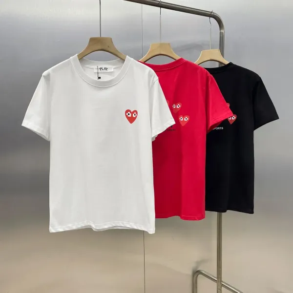 【COMME DES GARCONS PLAY 公式旗艦店】 コム デ ギャルソン プレイ   Tシャツご好評に付き再入荷 24628