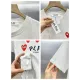 【COMME DES GARCONS PLAY 公式旗艦店】 コム デ ギャルソン プレイ   Tシャツご好評に付き再入荷 24628
