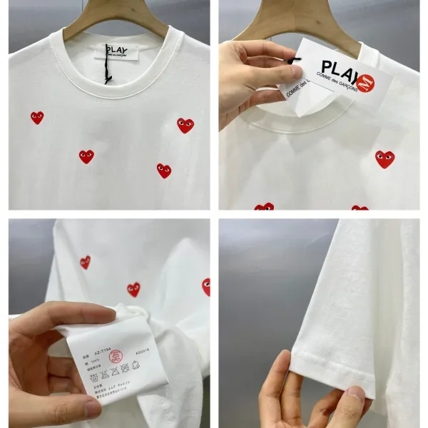 CDGP 【COMME DES GARCONS PLAY 公式旗艦店】 コム デ ギャルソン プレイ   Tシャツご好評に付き再入荷！